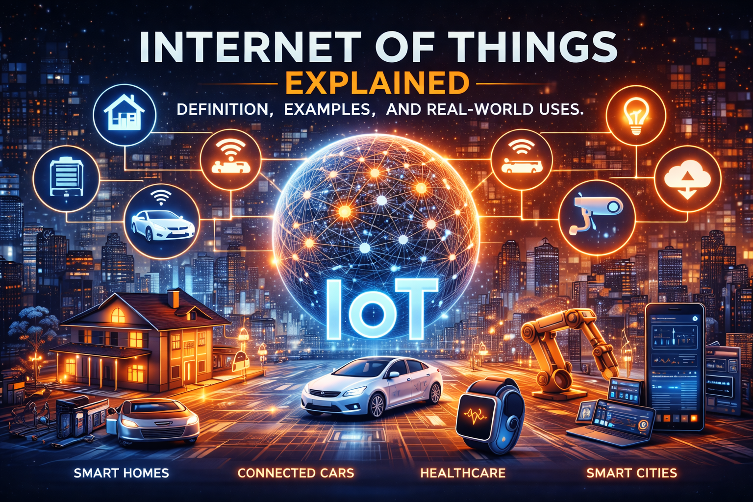 Internet of Things Explained Definition, Examples, and Real-World Uses