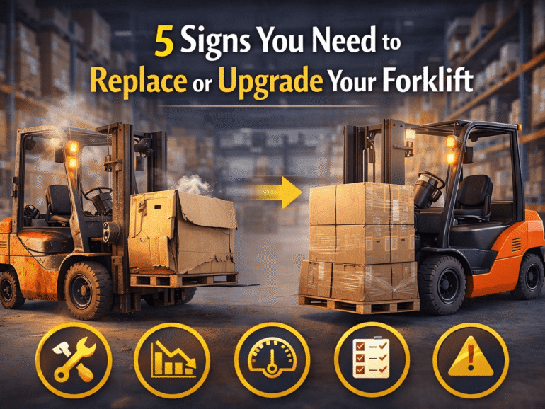 5 Signs You Need to Replace or Upgrade Your Forklift