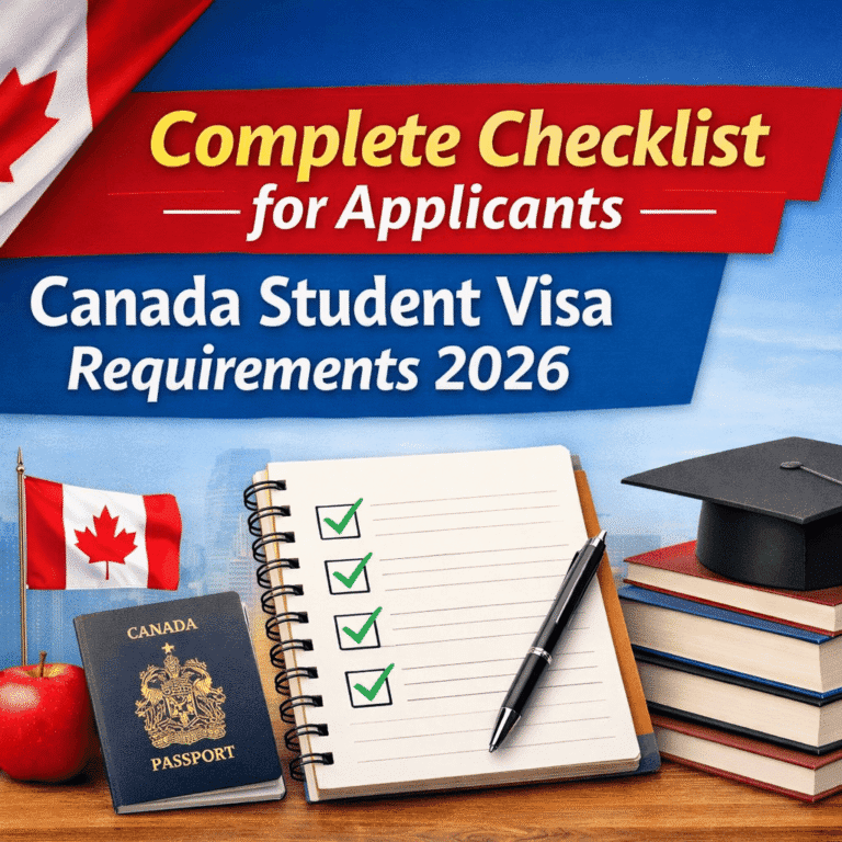 Complete Checklist for Applicants canada student visa requirements 2026
