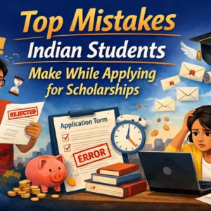 Top Mistakes Indian Students Make While Applying for Scholarships