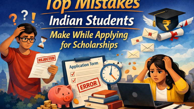 Top Mistakes Indian Students Make While Applying for Scholarships