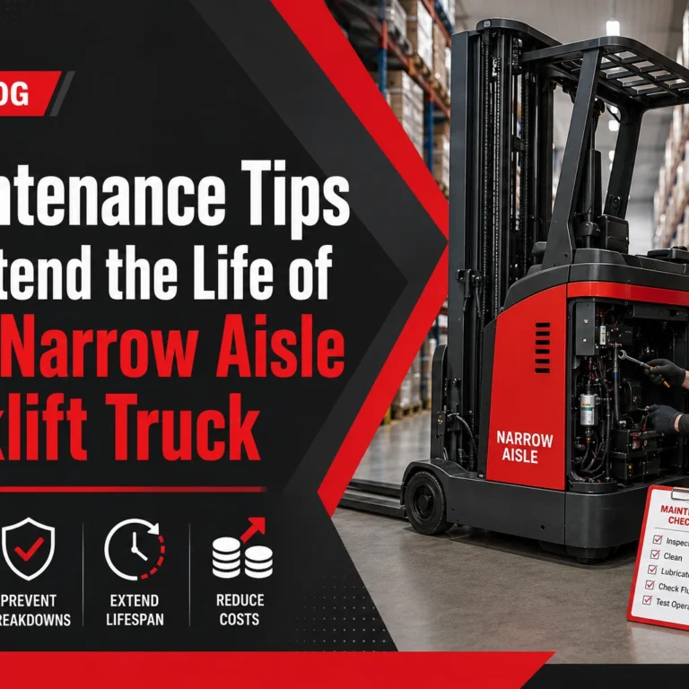 Maintenance Tips to Extend the Life of Your Narrow Aisle Forklift Truck