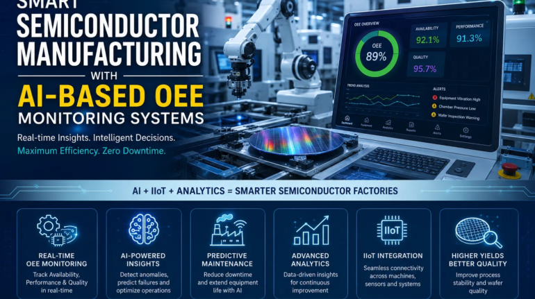 Smart Semiconductor Manufacturing with AI-Based OEE Monitoring Systems
