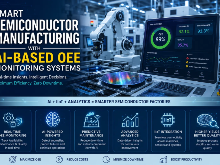 Smart Semiconductor Manufacturing with AI-Based OEE Monitoring Systems