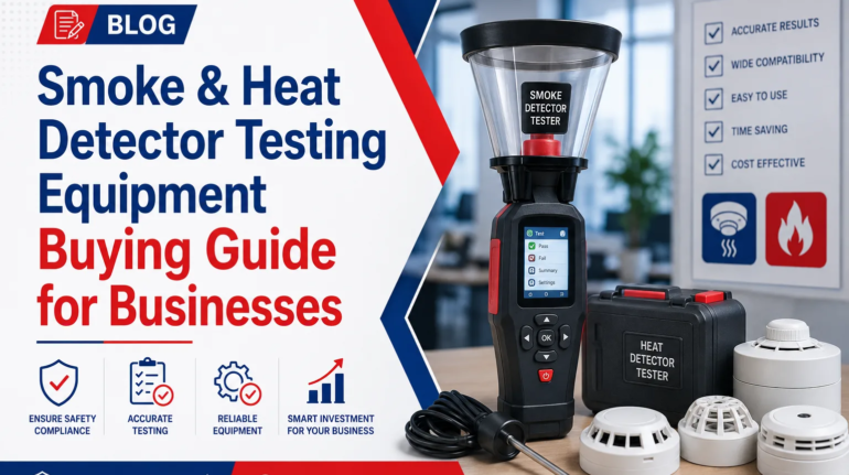 Smoke & Heat Detector Testing Equipment Buying Guide for Businesses