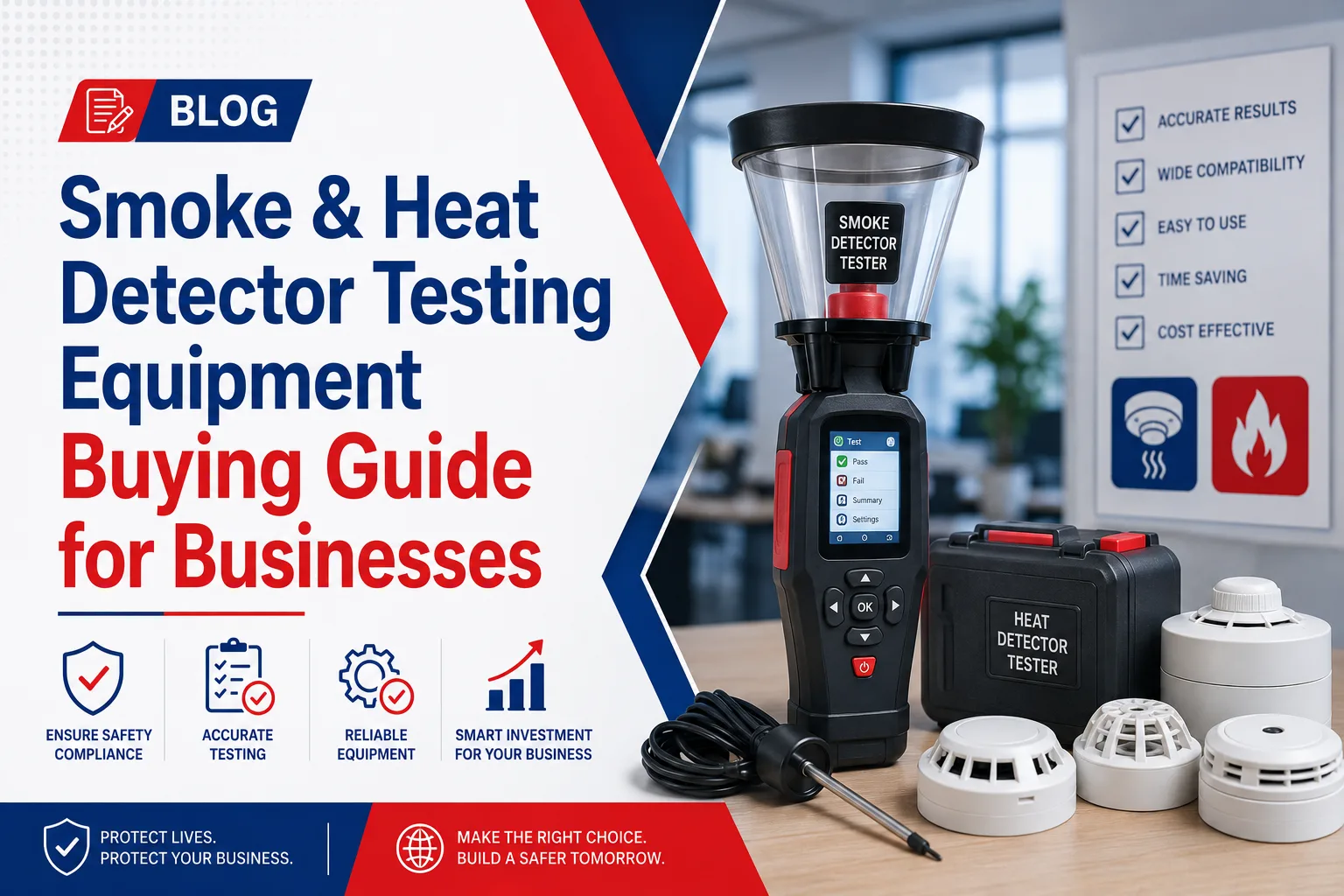 Smoke & Heat Detector Testing Equipment Buying Guide for Businesses