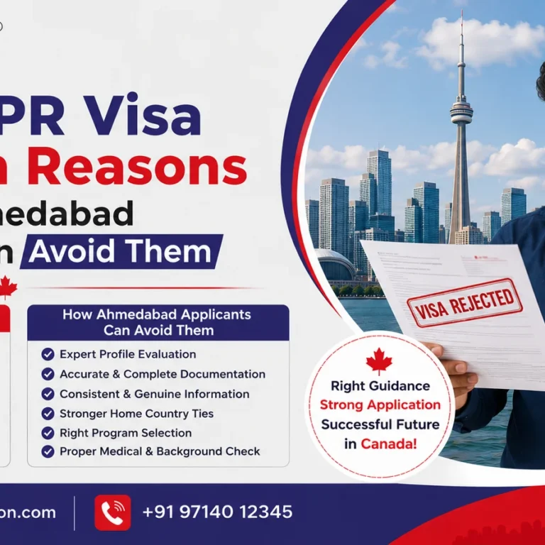 Canada PR Visa Rejection Reasons and How Ahmedabad Applicants Can Avoid Them