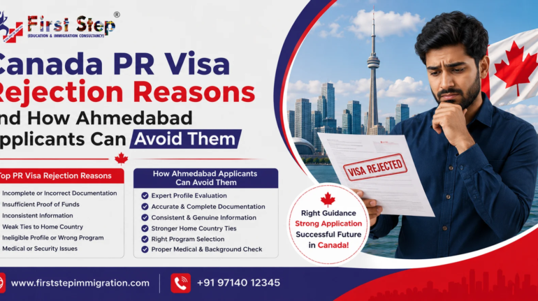 Canada PR Visa Rejection Reasons and How Ahmedabad Applicants Can Avoid Them