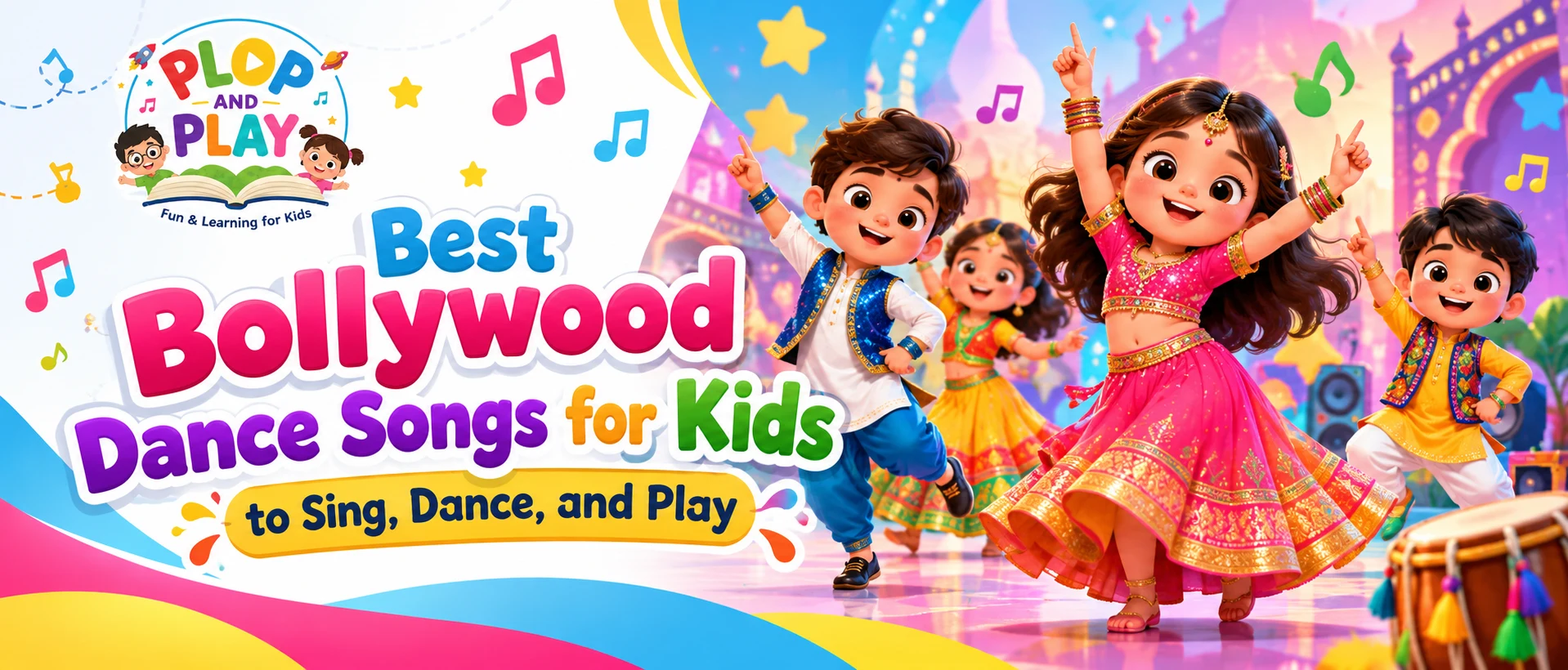 Best Bollywood Dance Songs for Kids to Sing, Dance, and Play