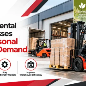 How Forklift Rental Helps Businesses Manage Seasonal Warehouse Demand