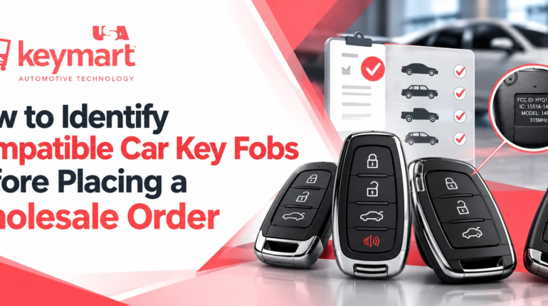 How to Identify Compatible Car Key Fobs Before Placing a Wholesale Order